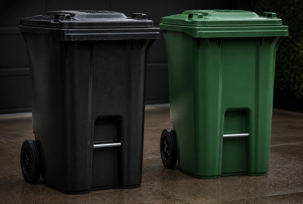 Trash Bin Sanitation — exterior property service